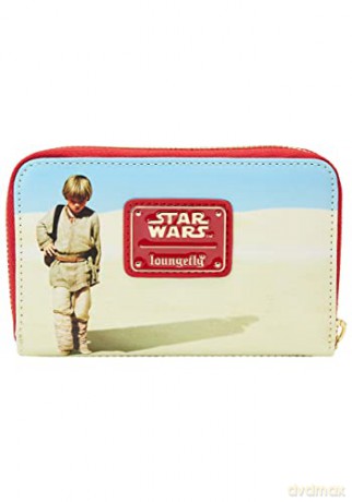Loungefly Star Wars Scenes Series Phantom Menace Zip Around Wallet STWA0234