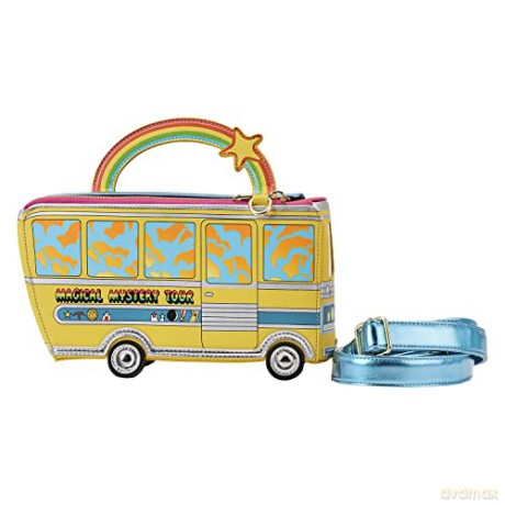 Loungefly The Beatles Magical Mystery Tour Bus Crossbody Bag TBLTB0007