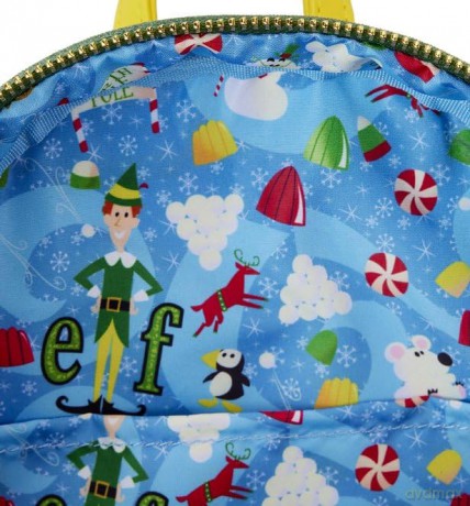 Loungefly Warner Bros Elf 20Th Anniversary Cosplay Mini Backpack ELFBK0008