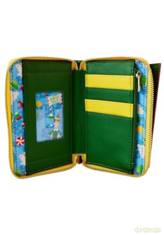 Loungefly Warner Bros Elf 20Th Anniversary Cosplay Zip Around Wallet ELFWA0006