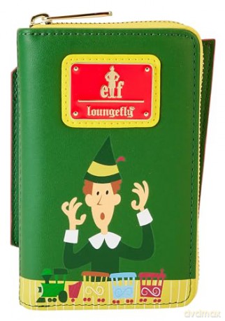 Loungefly Warner Bros Elf 20Th Anniversary Cosplay Zip Around Wallet ELFWA0006