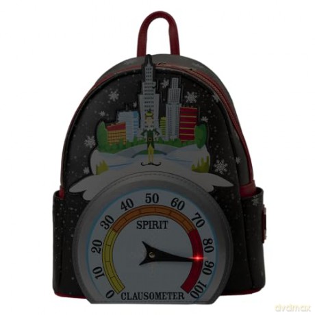 Loungefly Warner Bros Elf Clausometer Light Up Mini Backpack ELFBK0006