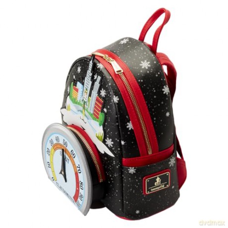 Loungefly Warner Bros Elf Clausometer Light Up Mini Backpack ELFBK0006