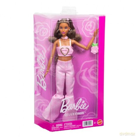 Mattel Barbie Deluxe Style Pink Flared Jeans JJN72