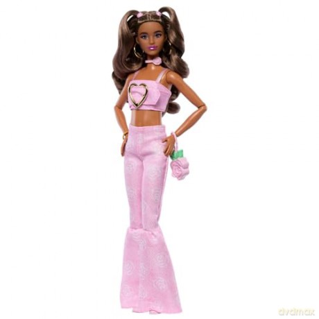 Mattel Barbie Deluxe Style Pink Flared Jeans JJN72