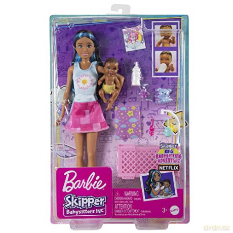 Mattel Barbie Dreamtopia Chelsea Chelsea Doll Nurturing Fantasy Playset HLC27