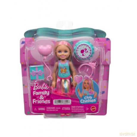Mattel Barbie Family Friends Club Chelsea Happy Birthday Doll JJB37