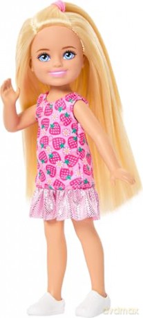 Mattel Barbie Family Friends Club Chelsea Strawberry Mini Doll JJB33