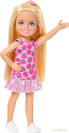 Mattel Barbie Family Friends Club Chelsea Strawberry Mini Doll JJB33
