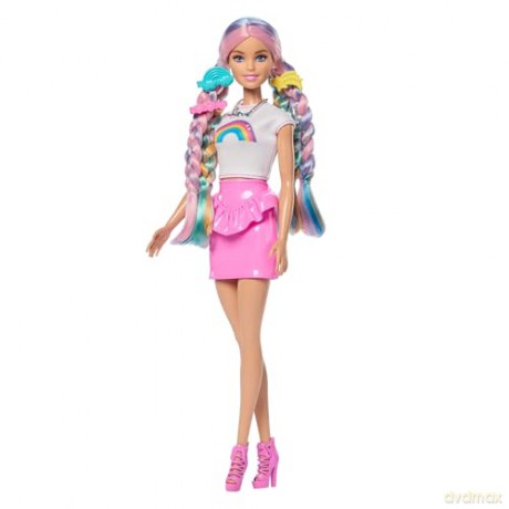 Mattel Barbie Rainbow Sparkle Hair Doll JJP07