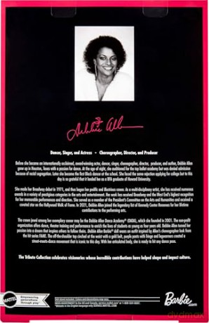 Mattel Barbie Signature Tribute Collection Debbie Allen Doll JBJ24
