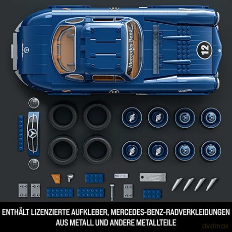 Mattel Brick Shop Hot Wheels Premium Series MercedezBenz 300 SL HWW25