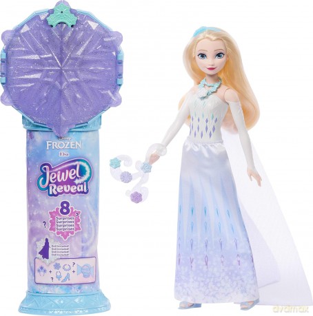 Mattel Disney Frozen Jewel Reveal Elsa with Jewelry Box Doll JJY36