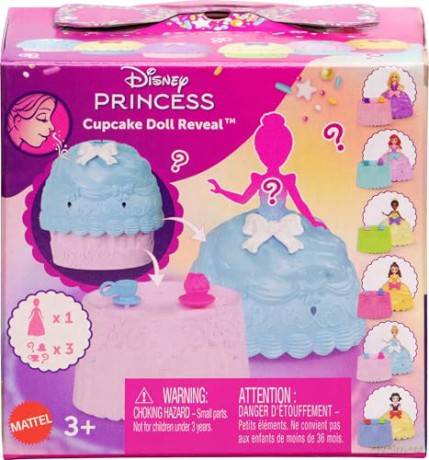 Mattel Disney Princess Cupcake Doll Reavel Random JFG78
