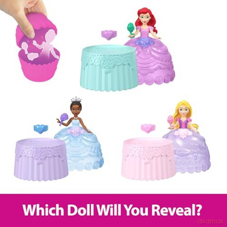 Mattel Disney Princess Cupcake Doll Reveal Random JJT70