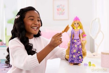 Mattel Disney Princess Magical Hair Rapunzel Doll JHL46