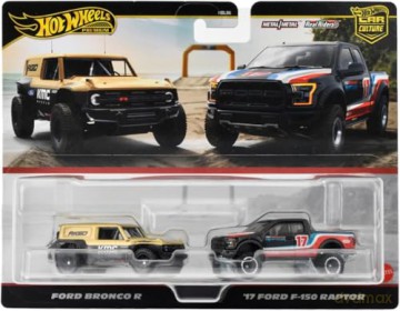 Mattel Hot Wheels Premium Car Culture Ford Bronco 17 Ford F150 Raptor HRR77