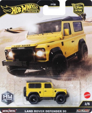 Mattel Hot Wheels Premium Car Culture Land Cruiser Defender 90 Vehicle JBK74