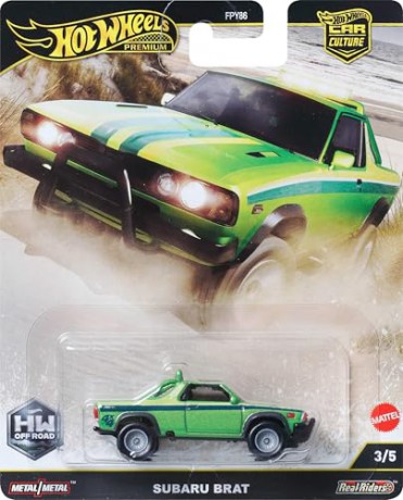 Mattel Hot Wheels Premium Car Culture Subaru Brat Vehicle JBK72