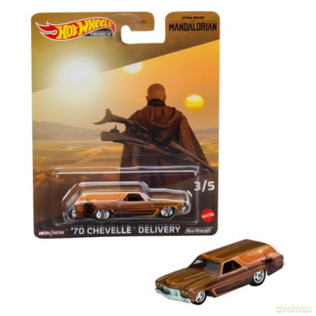 Mattel Hot Wheels Premium Disney Star Wars The Mandalorian 70 Chevelle Delivery HKD04
