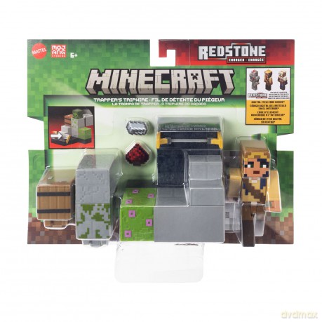 Mattel Minecraft Redstone Charged Trappers Tripwire JKK09