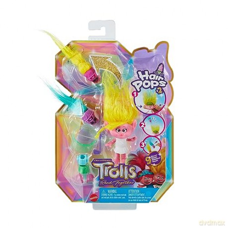 Mattel Trolls Band Together Yellow Hair Pop HNF11