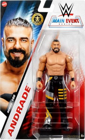 Mattel WWE Main Event Series Andrade Action Figure JCV49