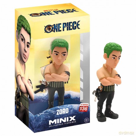 Minix Collectible Figurines Anime One Piece Roronoa Zoro Figure 12cm MNX66000