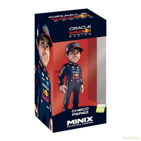Minix Collectible Figurines Oracle Red Bull Racing Checo Prez Figure 12cm MNXA6000