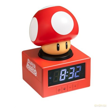 Paladone Icons Super Mario Super Mushroom Alarm Clock PP13124NN