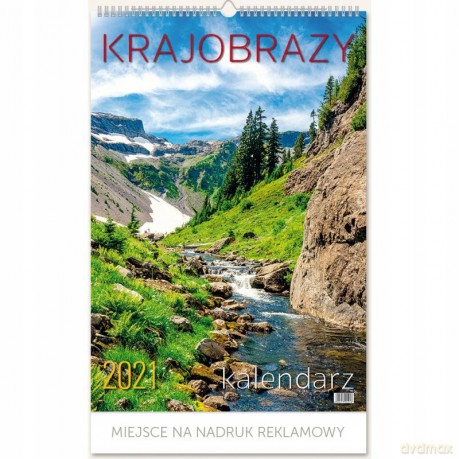 Krajobrazy TELEGRAPH [KALENDARZ]