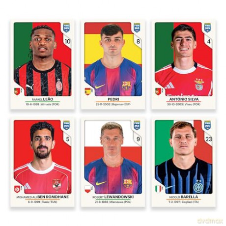 Panini Fifa 365 2026 Blister of 8 Packs 5 Stickers per Pack
