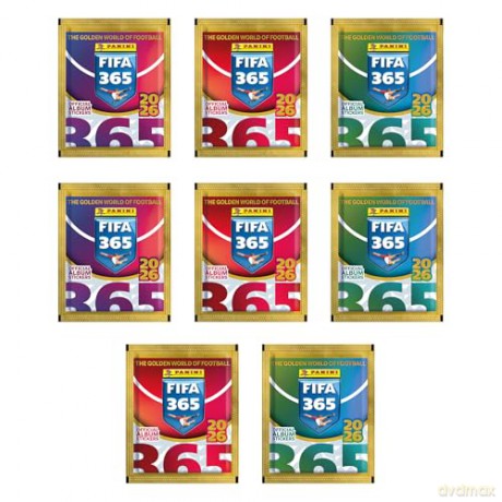Panini Fifa 365 2026 Blister of 8 Packs 5 Stickers per Pack