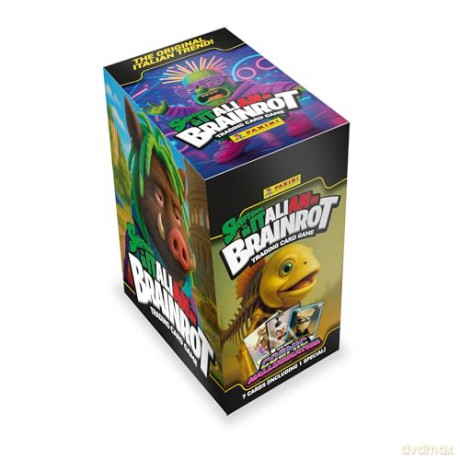 Panini Italian Brainrot 2 Beta Series Cosmic Hallucination Display of 24 Packs 7 cards per Pack