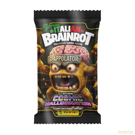 Panini Italian Brainrot 2 Beta Series Cosmic Hallucination Display of 24 Packs 7 cards per Pack