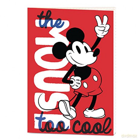 Pyramid Disney Mickey Mouse Too Cool A5 Exercise Book SR73393