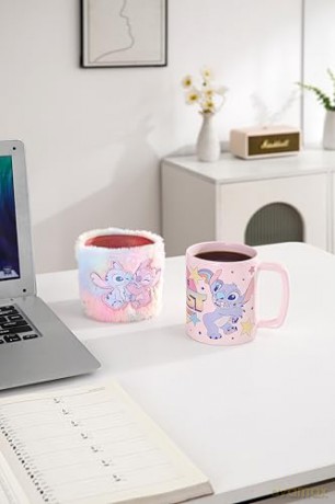 Pyramid Disney Stitch Planetary Fuzzy Mug FZMG2404704