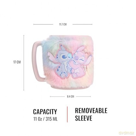 Pyramid Disney Stitch Planetary Fuzzy Mug FZMG2404704