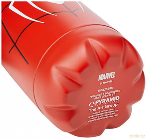 Pyramid Marvel SpiderMan Torso Metal Drinks Bottle 550ml MDB25588