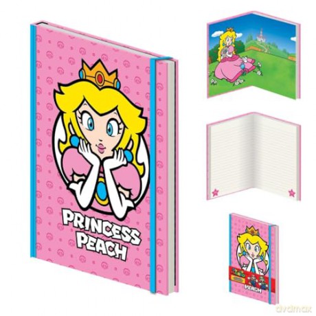Pyramid Nintendo Super Mario Peach A5 Premium Notebook SR74602