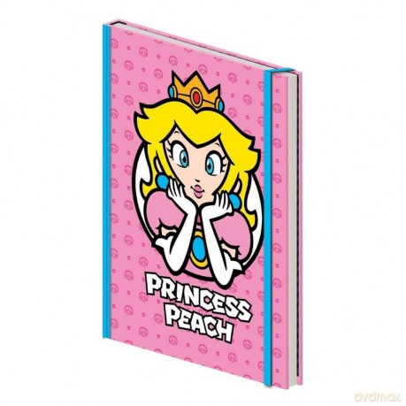 Pyramid Nintendo Super Mario Peach A5 Premium Notebook SR74602