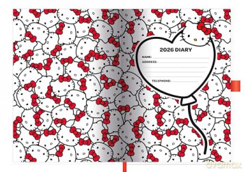Pyramid Sanrio Hello Kitty 2026 A5 Dtp Diary SR2402888