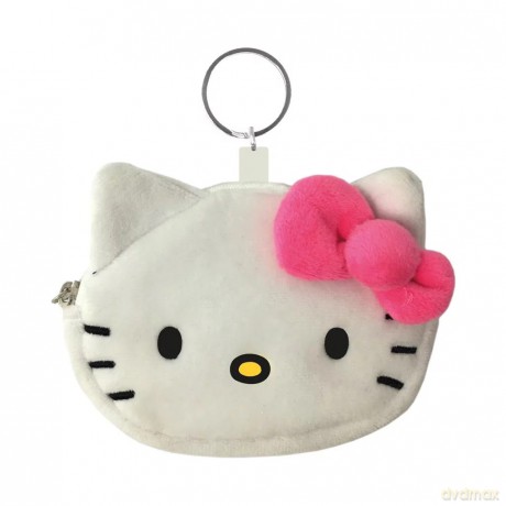 Pyramid Sanrio Hello Kitty Bow Fluffy Coin Purse GP2402617