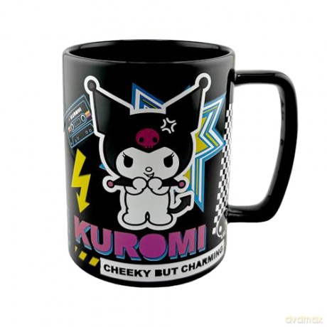 Pyramid Sanrio Kuromi Cheeky Punky Fuzzy Mug FZMG2401857