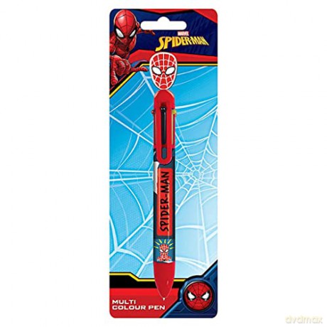Pyramid Sketch Marvel SpiderMan Multi Colour Pen SR73835