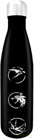 Pyramid The Witcher Sigils Metal Drinks Bottle 550ml MDB26371