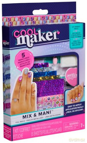 Spin Master Cool Maker Go Glam Foil Nails Set 6071780