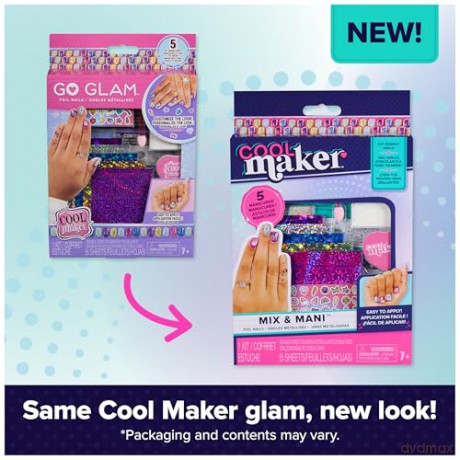 Spin Master Cool Maker Go Glam Foil Nails Set 6071780