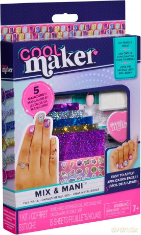 Spin Master Cool Maker Go Glam Foil Nails Set 6071780