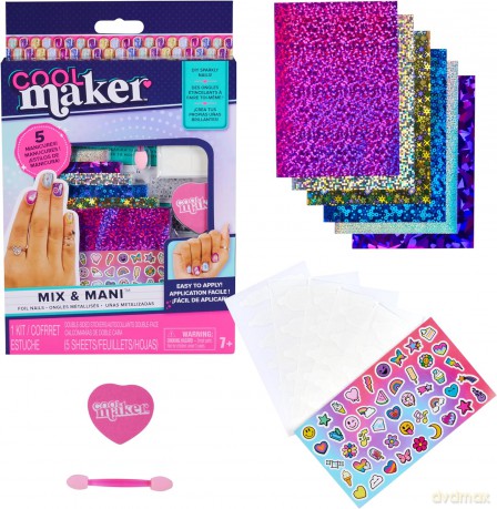 Spin Master Cool Maker Go Glam Foil Nails Set 6071780